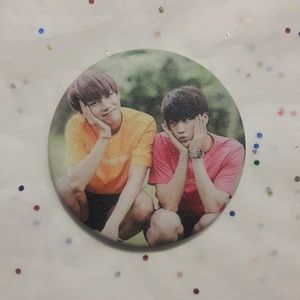 Kpop BTS V and Jin Fashion Pin
